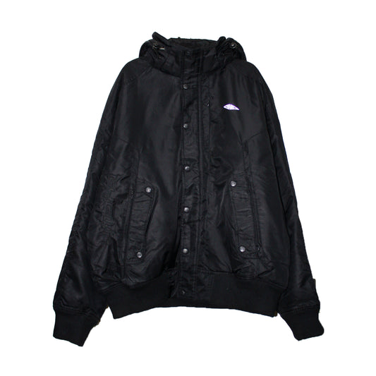 UMBRO 2000's Hooded Bomber Over Jacket