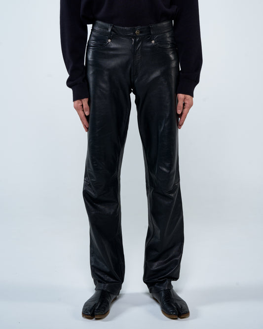 GAULTIERHOMMEobjet Leather  Pants